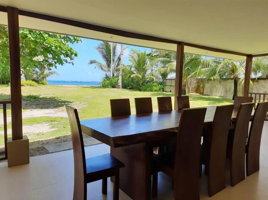 Sunset Beach House Siargao Sta Fe, General Luna Генерал-Луна Экстерьер фото